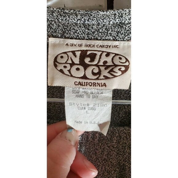 Vintage On The Rocks‎ California 2 Piece Tribal Dress Set Size L - Picture 4 of 6